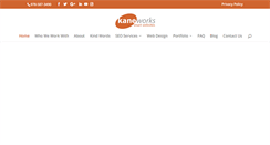 Desktop Screenshot of kaneworks.com